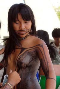 Taínos, ornamento corporal